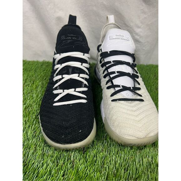 Men’s size 13‎ OG all - Nike Lebron XVI 16 EQUALITY BHM WHITE-BLACK [BQ5969-100] - Picture 2 of 8